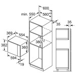 Встраиваемая микроволновая печь Bosch BFL554MB0
