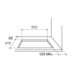 Встраиваемая газовая варочная панель Zigmund & Shtain GN 208.61 A