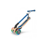 Самокат Globber PRIMO FOLDABLE WOOD LIGHTS синий