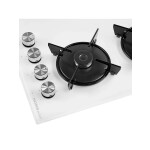 Встраиваемая газовая варочная панель HOMSair HGG641EWH