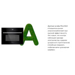 Встраиваемый электрический духовой шкаф Maunfeld AMCO458GB