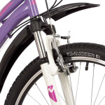 Велосипед Novatrack 24SHV.JENNYPRO.12VL23 фиолетовый