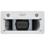 Встраиваемая вытяжка Krona Luisa 600 White PB