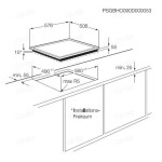 Встраиваемая индукционная варочная панель Zanussi ZEN 6641 XBA