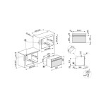Встраиваемый электрический духовой шкаф Smeg SO4302S3X