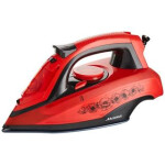 Утюг Аксинья КС-3001 красный/черный