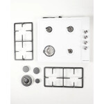 Встраиваемая газовая варочная панель Zigmund & Shtain GN 98.61 W