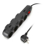 Сетевой фильтр Supra SF-7-ES-1.8M black