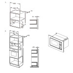 Встраиваемая микроволновая печь Weissgauff BMWO-209 PDW