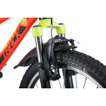 Велосипед Novatrack 24AHV.TORNADO.13RD20 красный