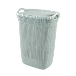 Корзина для белья Curver Knit голубой (03676-X60-00)
