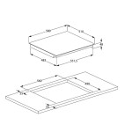 Встраиваемая индукционная варочная панель Beko HII 64200 FMTZG