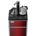 Кулер для воды Vatten L50RFAT tea bar бордовый