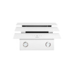 Каминная вытяжка Maunfeld Manchester Light 60 белое стекло