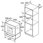 Встраиваемая кофемашина Bosch CTL636EB6