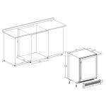 Винный шкаф Temptech STX60DRB