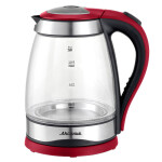Чайник электрический Аксинья КС-1004 черный/красный