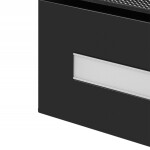 Каминная вытяжка Maunfeld Aurora 90 черный матовый