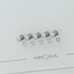 Каминная вытяжка Krona Jina 600 WHITE PB