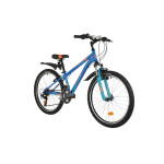 Велосипед Novatrack 24SH18SV.ACTION.11BL21 синий