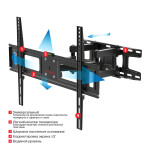 Кронштейн для телевизора Arm Media LCD-418 черный