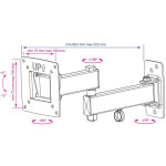 Кронштейн для телевизора Kromax Optima-104 black