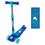 Самокат Ridex 3-х колесный Wave, 120/90 мм синий/голубой