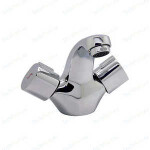 Смеситель для раковины Rossinka монолитный (R02-61)