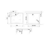 Встраиваемая индукционная варочная панель Smeg SI964XM