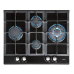 Встраиваемая газовая варочная панель Cata LCI 6031 BK