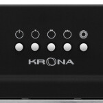 Встраиваемая вытяжка Krona Luisa 600 Black PB