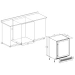 Винный шкаф Temptech PRESPROX60SRB