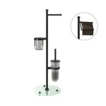 Стойка комбинированная настенная WasserKraft K-1246 темная бронза