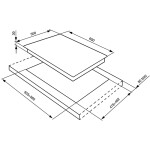 Встраиваемая газовая варочная панель Smeg SR764PO