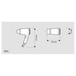 Фен Valera Executive 1200 Push (554.02)