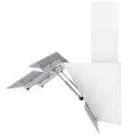 Каминная вытяжка Maunfeld Manchester Light 90 белое стекло