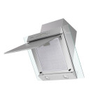 Каминная вытяжка Maunfeld Gloria 60 нержавеющая сталь/прозрачное стекло