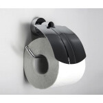 Держатель туалетной бумаги с крышкой WasserKraft Donau K-9425