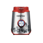 Блендер стационарный Centek CT-1327 стальной/красный