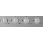 Встраиваемая газовая варочная панель Candy CHW6BRX