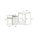 Встраиваемый электрический духовой шкаф Zugel ZOE452B