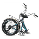 Велосипед Forward Arsenal 20 2.0 темно-серый/зеленый 2022 г 14" RBK22FW20536