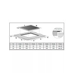 Встраиваемая электрическая варочная панель Korting HK 32001 B