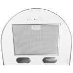 Каминная вытяжка Elikor Эпсилон 60П-430-П3Л белый/серебро