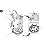 Чайник электрический Smeg KLF05PBEU