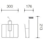 Газетница Schein Watteau 1216H