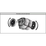 Каминная вытяжка Korting KHC 69059 RGW