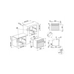 Встраиваемый электрический духовой шкаф Smeg SFP805PO
