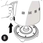 Чайник электрический Smeg KLF05CREU