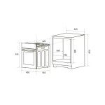 Встраиваемый электрический духовой шкаф Zugel ZOE451X